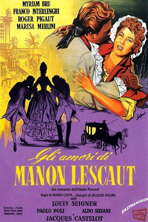 The Lovers of Manon Lescaut poster
