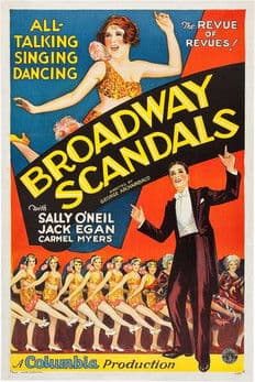 Broadway Scandals poster