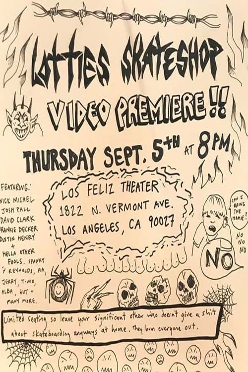 Lotties Skateshop Must Be Stopped poster