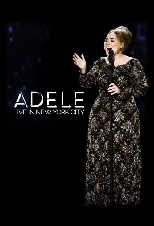 Adele: Live in New York City 2015 poster
