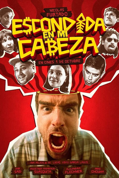 Escondida en mi cabeza poster