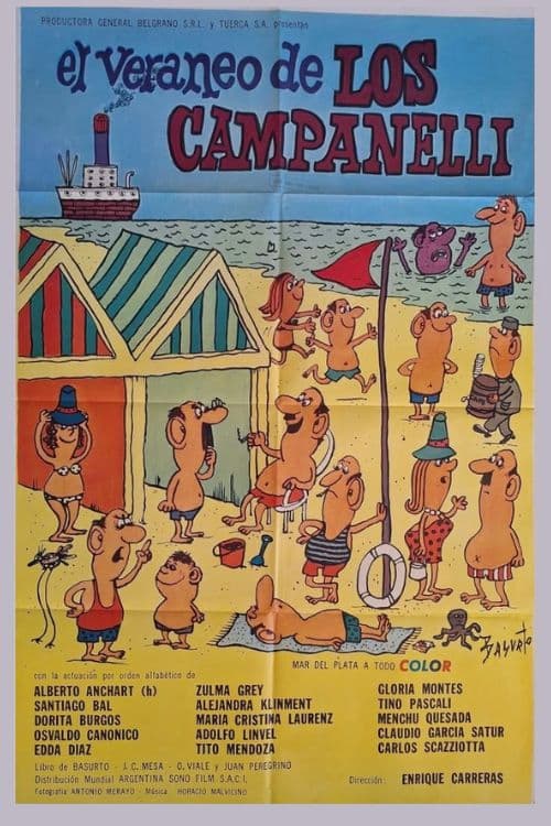 El veraneo de los Campanelli poster