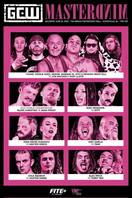 GCW Mastermind poster