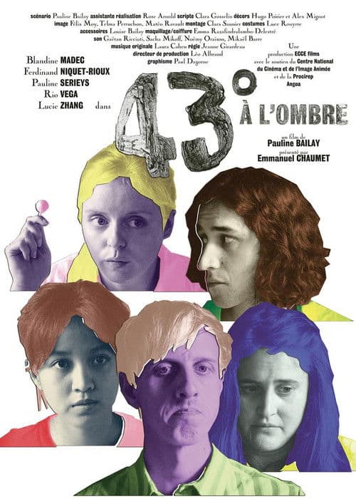 43° à l’ombre poster