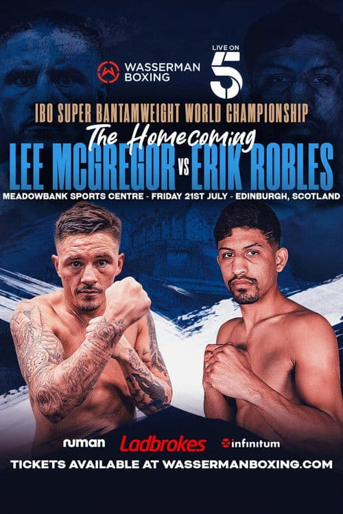 Lee McGregor vs. Erik Robles poster