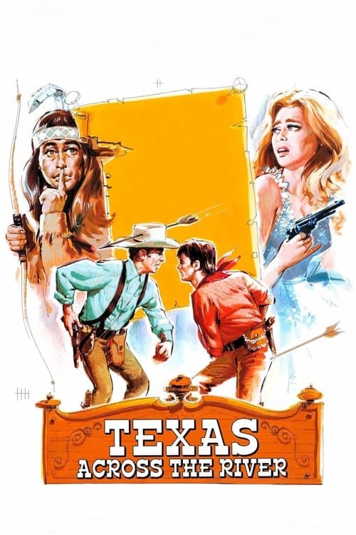 Texas Across the River poster