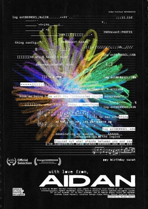 With Love, from AIDAN poster