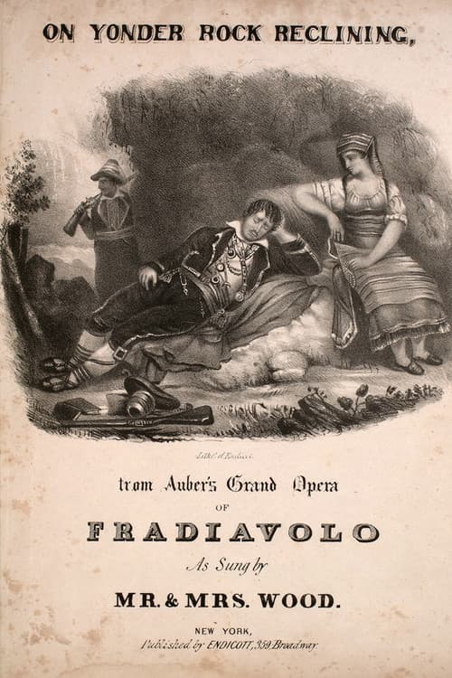 Auber: Fra Diavolo poster