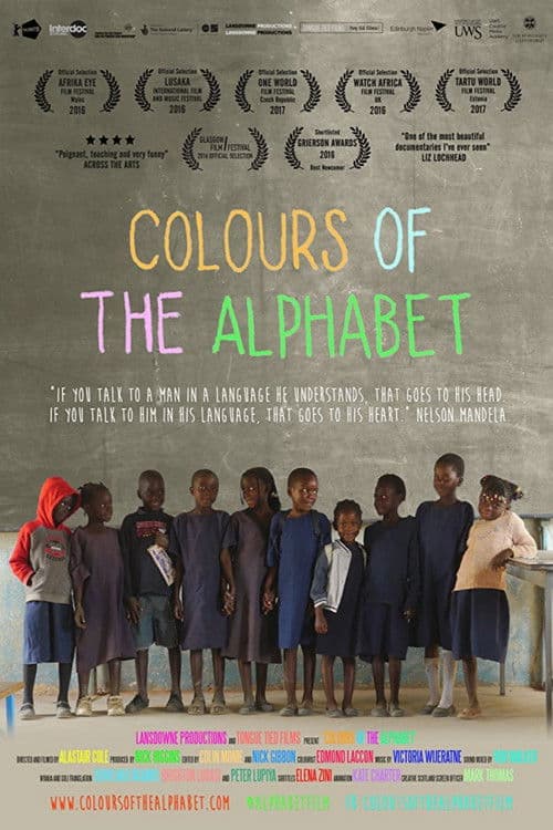Colours of the Alphabet poster
