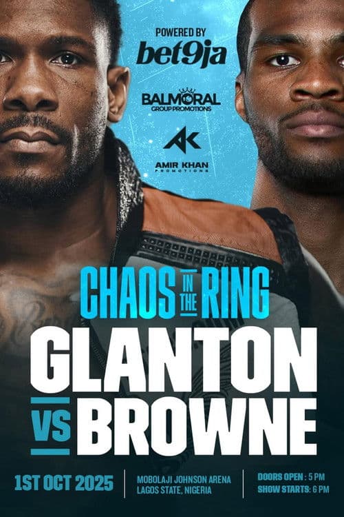 Brandon Glanton vs. Marcus Browne poster