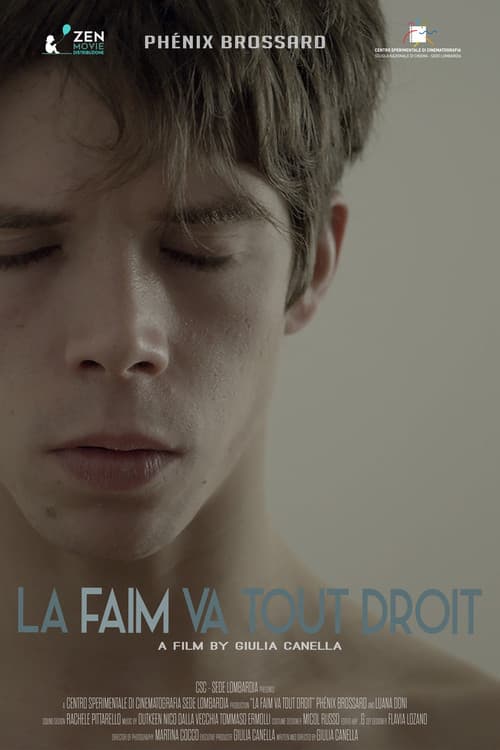 La faim va tout droit poster