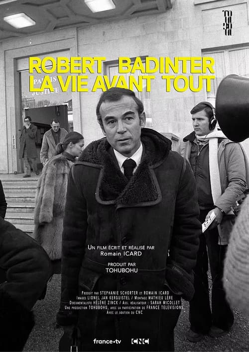 Robert Badinter, la vie avant tout poster