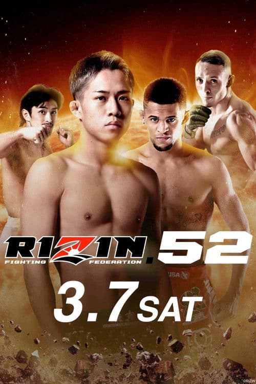 RIZIN 52 poster
