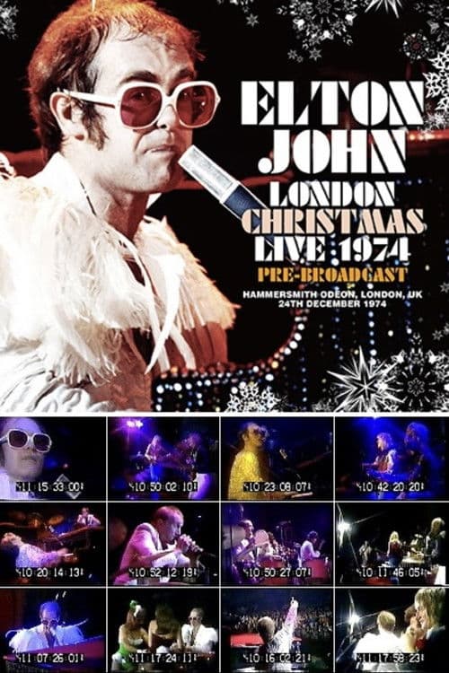 London Christmas Live 1974 poster