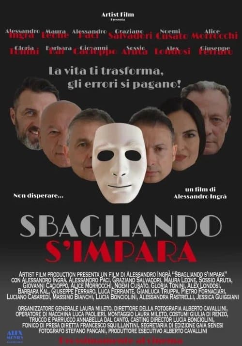 Sbagliando s’impara poster