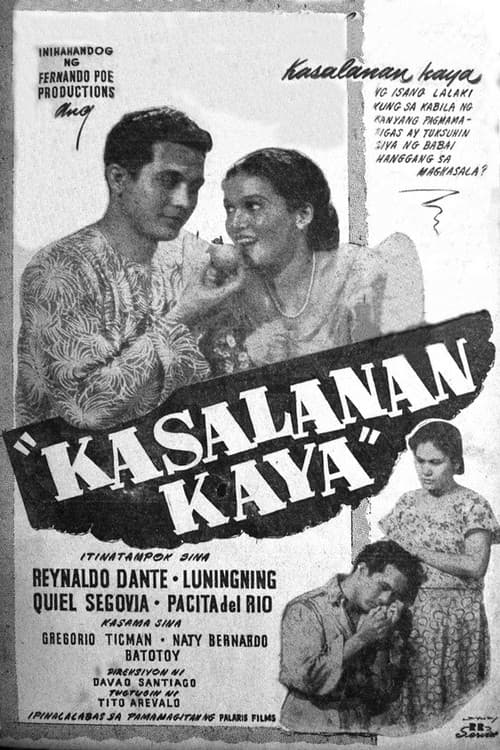 Kasalanan Kaya poster