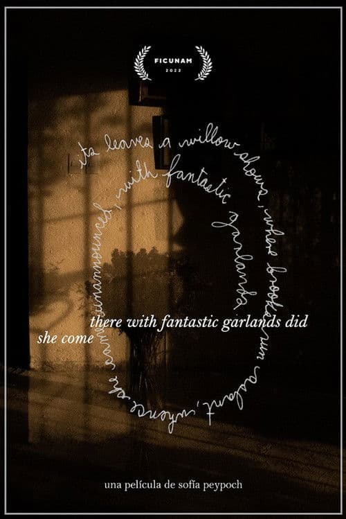 there with fantastic garlands did she come poster