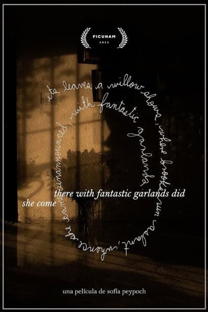 there with fantastic garlands did she come poster