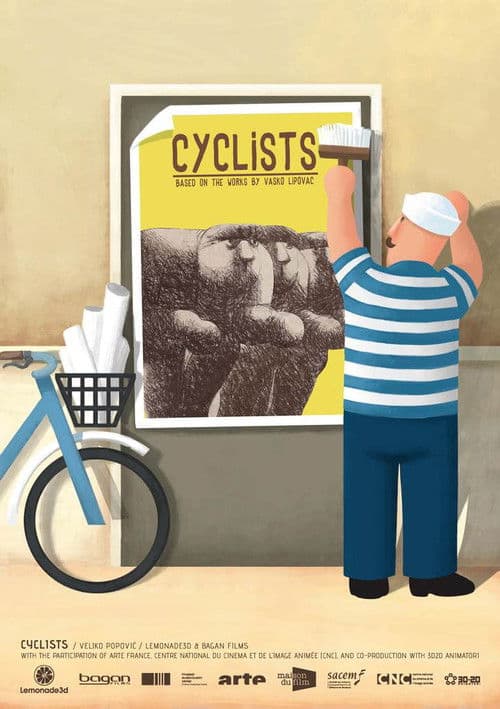 Cyclists poster