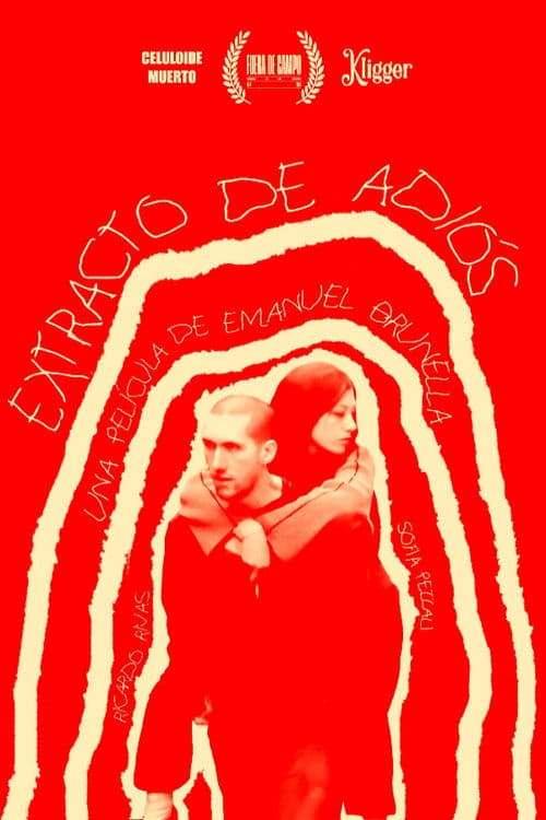 Extracto de adiós poster