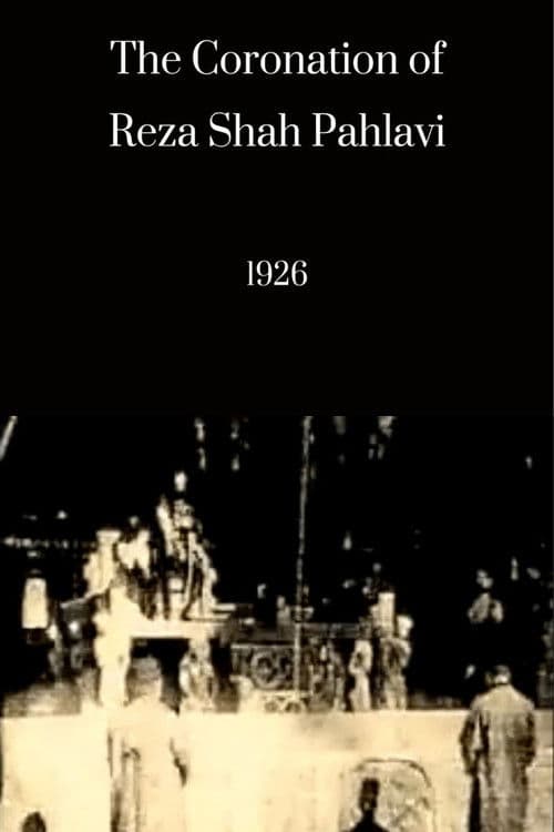 Coronation of Reza Shah Pahlavi of Persia poster