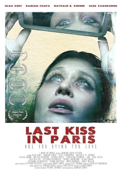 Last Kiss in Paris poster