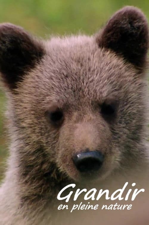 Grandir en pleine nature poster