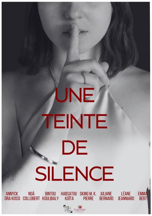 Une teinte de silence poster