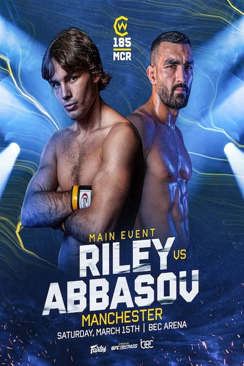 Cage Warriors 185: Manchester poster
