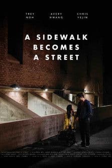 A Sidewalk Becomes a Street poster