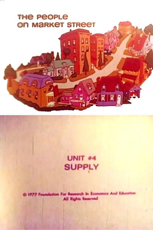 The People on Market Street: Unit #4: Supply poster