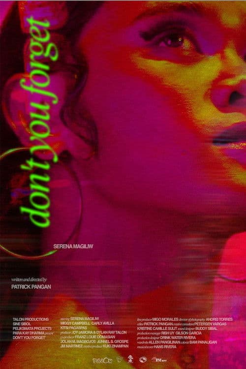 don't you forget poster