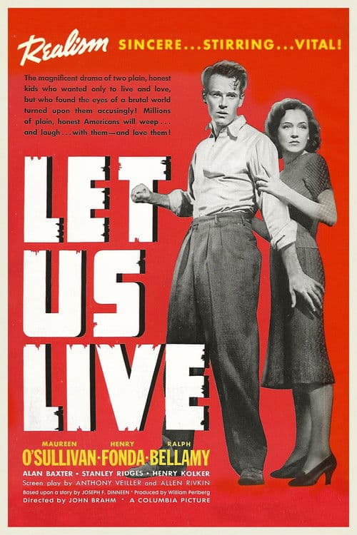 Let Us Live poster