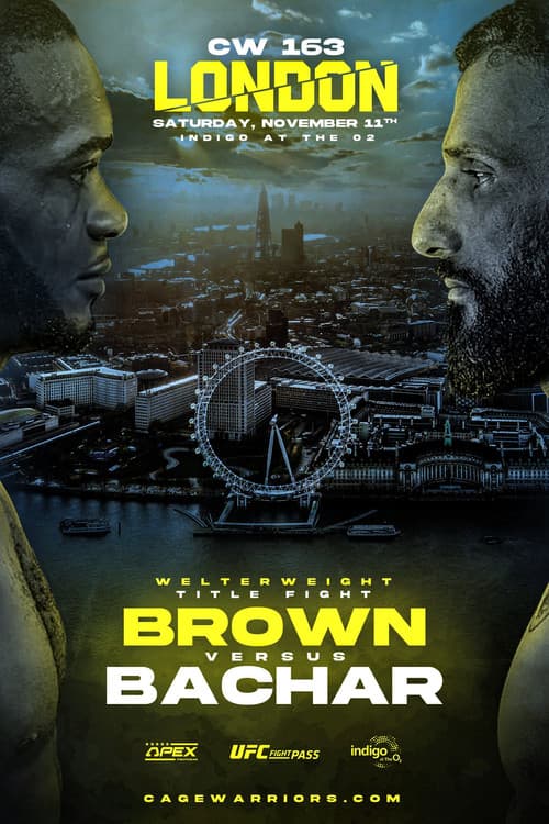 Cage Warriors 163: London poster