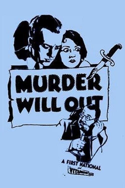 Murder Will Out poster