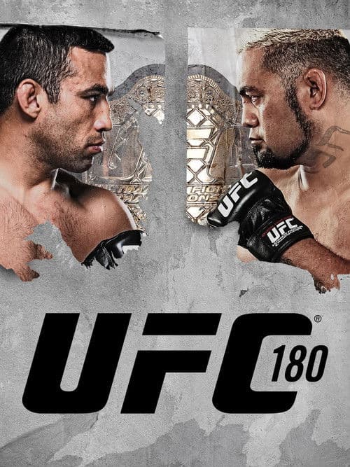 UFC 180: Werdum vs. Hunt poster