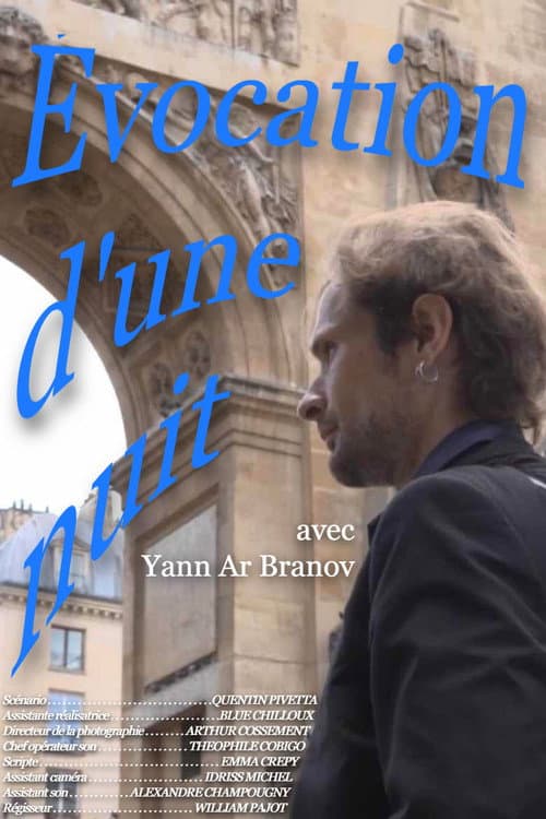 Évocation d’une nuit poster