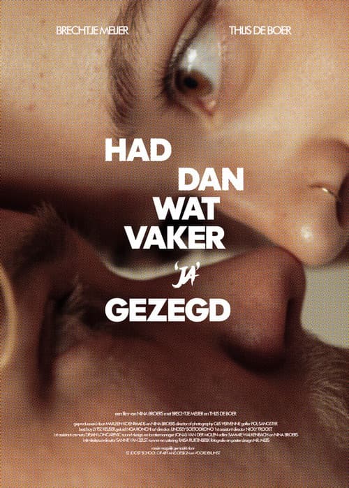 Should have said 'Yes' more often poster