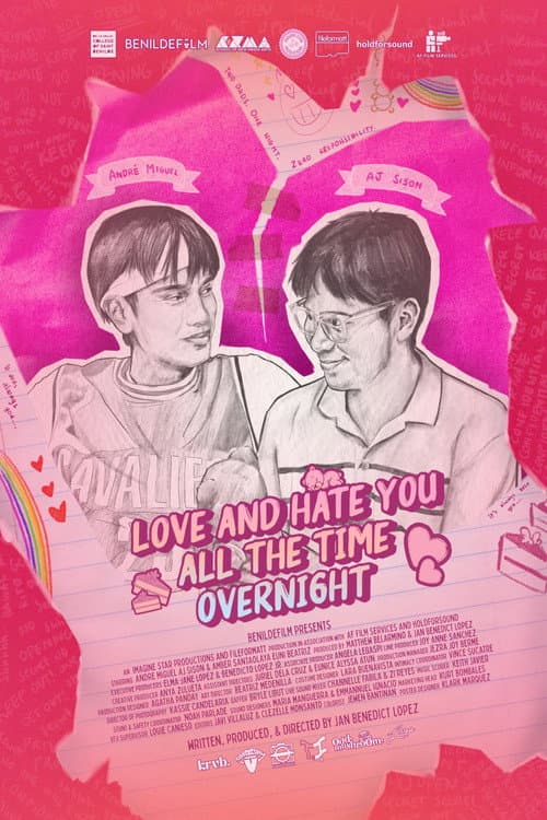 Love and Hate You, All the Time, Overnight poster