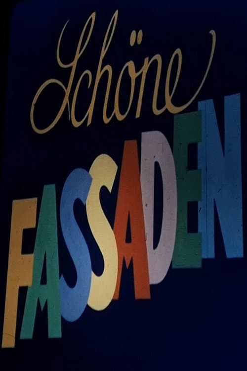 Schöne Fassaden poster