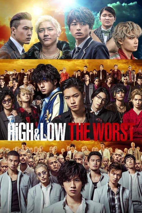 High & Low The Worst poster