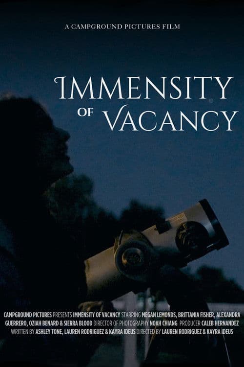 Immensity of Vacancy poster