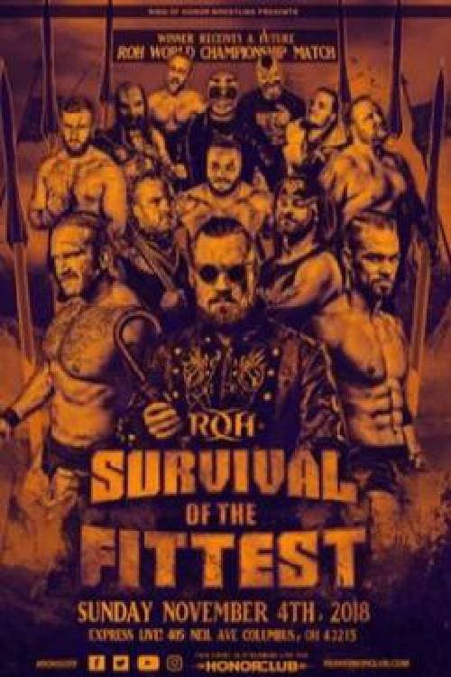 ROH Survival of the Fittest 2018 poster