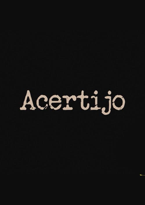 Acertijo poster