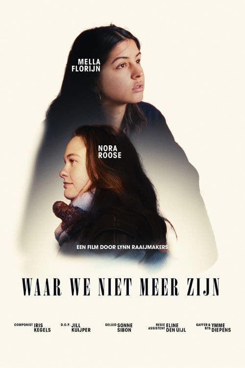 Waar We Niet Meer Zijn poster