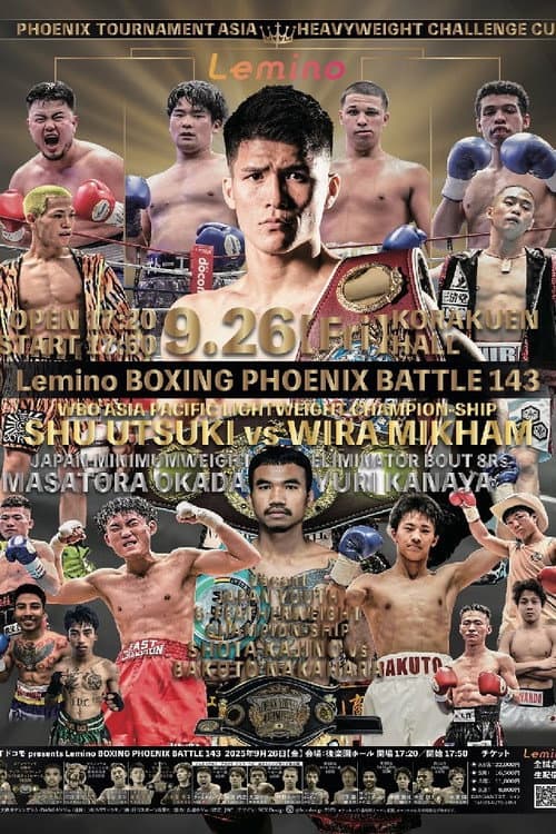 Lemino BOXING PHOENIX BATTLE 143 poster