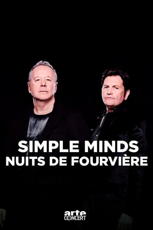 Simple Minds @ Nuits de Fourvière 2024 poster