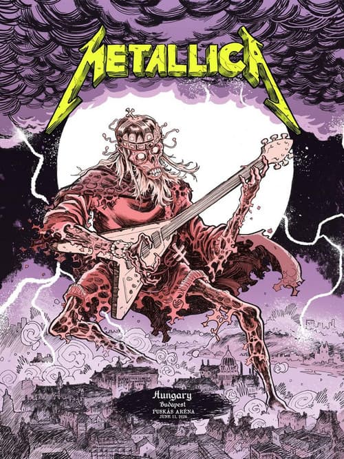 Metallica: M72 Tour - Budapest, Day 1 poster