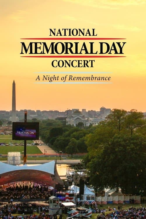 National Memorial Day Concert poster