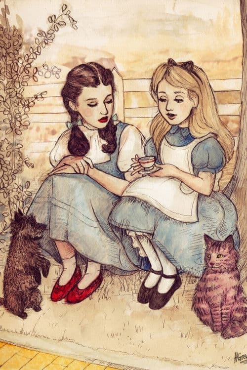 Dorothy and Alice poster